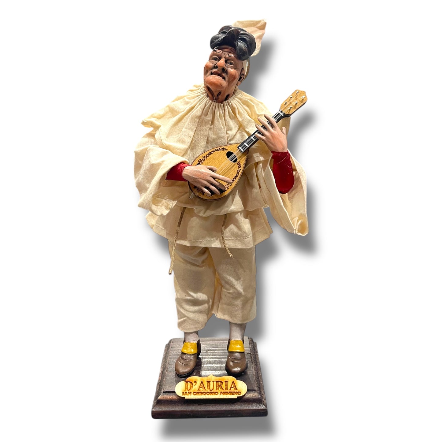 Pulcinella anziano 25 cm